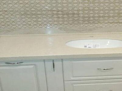 Столешница из акрилового камня в ванную LG Hi-Macs G046 Marron Quartz